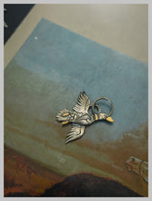 Load image into Gallery viewer, Sterling and 10k gold duck pendant