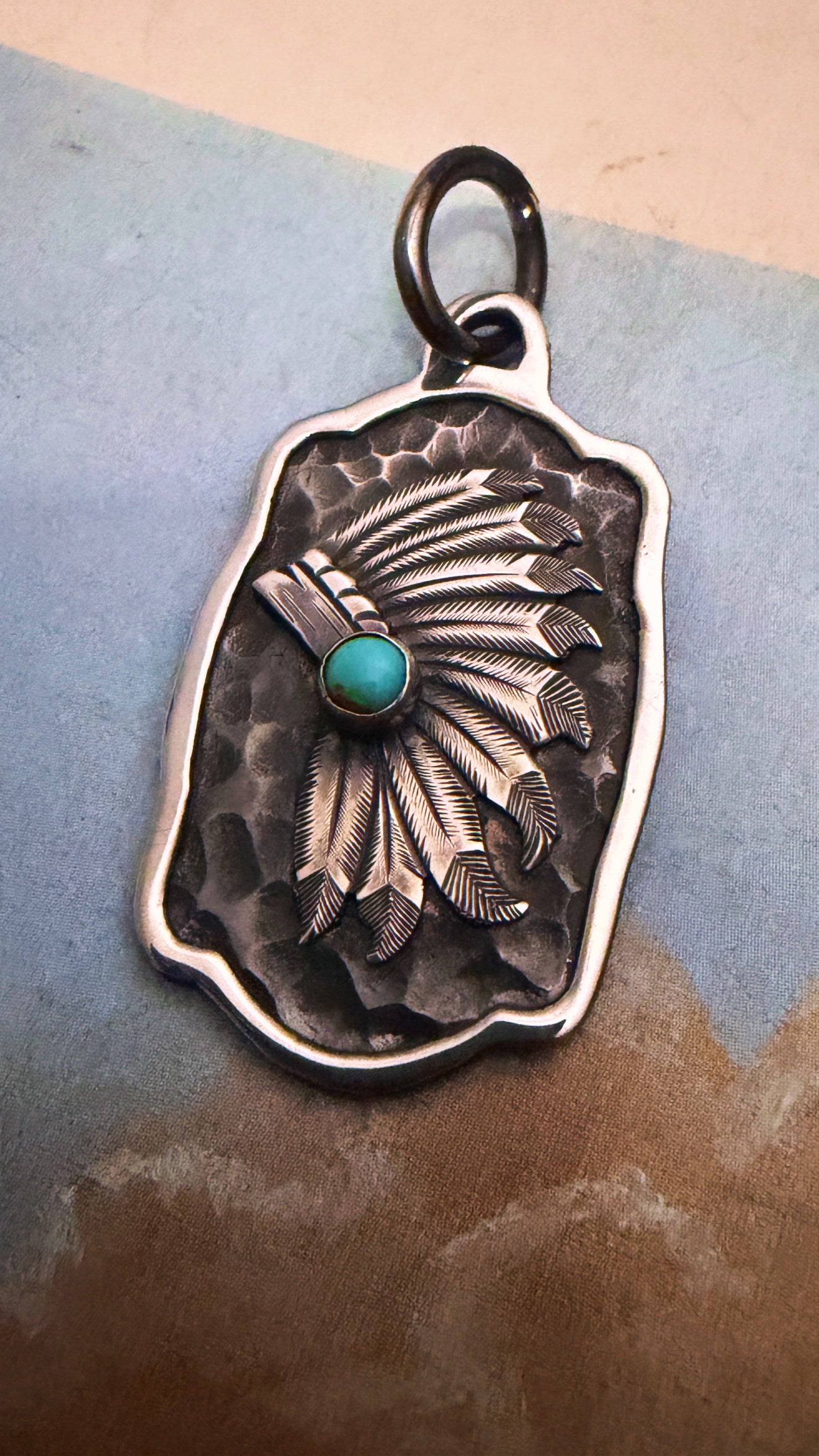 War Bonnet Pendant