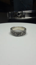 Size 9.5 sterling silver wedding band