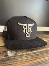 Load image into Gallery viewer, Black “tribal” logo hat