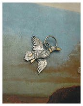 Load image into Gallery viewer, Sterling and 10k gold duck pendant