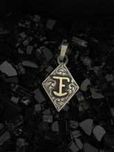 Load image into Gallery viewer, Diamond pendant with initials/brand