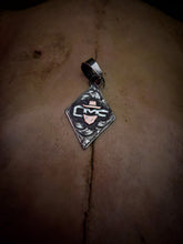 Load image into Gallery viewer, Diamond pendant with initials/brand