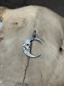 Moon Skull Pendant