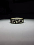 Sterling silver wedding band