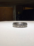 Sterling silver wedding band